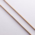 Золотая цепочка плетение Снейк (2 мм) ц00211-2 от ювелирного магазина Оникс - 2