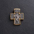 Серебряный крест "Архангел Михаил" 132452 от ювелирного магазина Оникс