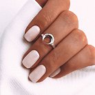 Серебряное кольцо "Лунница" 112566 от ювелирного магазина Оникс