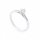Золотое помолвочное кольцо с бриллиантами erdk130272 от ювелирного магазина Оникс