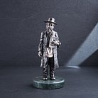 Срібна фігура ручної роботи "Єврей з Торою" сер00045е от ювелирного магазина Оникс