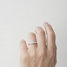 Золотое кольцо с бриллиантом R0982 от ювелирного магазина Оникс - 3