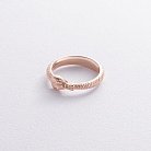 Золотое кольцо "Змей Уроборос" к08141 от ювелирного магазина Оникс - 1
