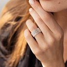 Серебряное кольцо "Рейчел" с шариками 112661 от ювелирного магазина Оникс - 18