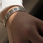 Православный серебряный браслет "Святые Мужи" 076 от ювелирного магазина Оникс - 5