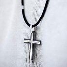Крест из белого золота (цирконий) 403-00007 от ювелирного магазина Оникс - 5