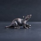 Срібна фігура ручної роботи "Мишка" сер00072м от ювелирного магазина Оникс