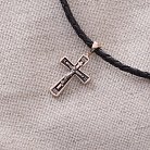 Православный крест (чернение) п01613 от ювелирного магазина Оникс - 6