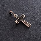 Православный крест (чернение) п01613 от ювелирного магазина Оникс - 2