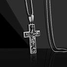 Серебряный крест "Архангел Михаил" 133172 от ювелирного магазина Оникс - 1