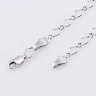 Серебряная цепочка плетение Нонна 1+1 Б010823 от ювелирного магазина Оникс - 1