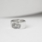 Перстень з відбитком 112126о от ювелирного магазина Оникс - 4
