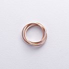 Золотое кольцо "Круговорот" (тройное) обр00241 от ювелирного магазина Оникс - 2