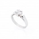 Срібний перстень (фіаніт) 111027 от ювелирного магазина Оникс