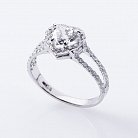 Золотое помолвочное кольцо "Сердце" с бриллиантами р0636б от ювелирного магазина Оникс - 2