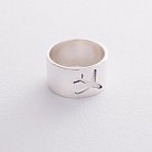 Серебряное кольцо "Самолет" 112228 от ювелирного магазина Оникс - 1