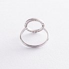 Серебряное кольцо "Круговорот" с фианитами 112577 от ювелирного магазина Оникс - 5