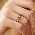 Золотое кольцо "Круговорот" (тройное) обр00241 от ювелирного магазина Оникс - 5
