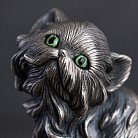 Срібна фігура "Кошеня" ручної роботи 23132 от ювелирного магазина Оникс - 1