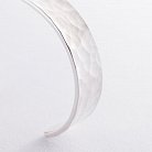 Жесткий браслет ручной работы из серебра 141435 от ювелирного магазина Оникс - 8