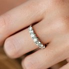 Золотое кольцо с бриллиантами кб0184nl от ювелирного магазина Оникс - 6
