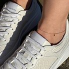 Золотой браслет на ногу "Звезды" б04584 от ювелирного магазина Оникс - 5