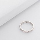 Золотое кольцо "Love" к05874 от ювелирного магазина Оникс - 3