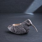 Серебряная солонка ручной работы "Птица" сер00007 от ювелирного магазина Оникс