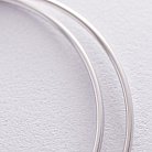 Серьги - кольца в серебре (7.1 см) 122938 от ювелирного магазина Оникс - 5