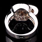 Серебряное кольцо с фианитами 11679 от ювелирного магазина Оникс - 2