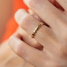 Кольцо "Керри" в желтом золоте к07609 от ювелирного магазина Оникс - 4