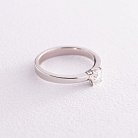 Помолвочное золотое кольцо с бриллиантом кб0418 от ювелирного магазина Оникс - 2