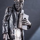 Срібна фігура ручної роботи "Єврей з Торою" сер00045е от ювелирного магазина Оникс - 1