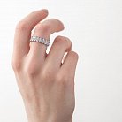 Золотое помолвочное кольцо с бриллиантами р0421б от ювелирного магазина Оникс - 3