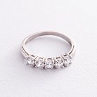Серебряное кольцо с фианитами 1008 от ювелирного магазина Оникс - 2