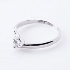 Золотое помолвочное кольцо с бриллиантом р0594б от ювелирного магазина Оникс - 2