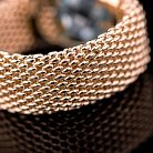 Золотое кольцо (плетение "Попкорн") к03626 от ювелирного магазина Оникс - 3