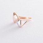 Золотое кольцо без камней к05511 от ювелирного магазина Оникс - 2