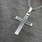 Срібний хрест "Спаси і збережи" 133105 от ювелирного магазина Оникс - 4