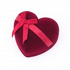 Футляр для украшений "Сердце" сф3055риб65 от ювелирного магазина Оникс
