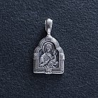 Серебряная ладанка "Божья Матерь" 13355 от ювелирного магазина Оникс - 2