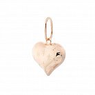 Золотой кулон "Сердце" п00125 от ювелирного магазина Оникс
