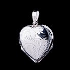 Кулон для фотографии в форме сердца 132026 от ювелирного магазина Оникс - 1