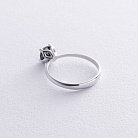 Заручальна каблучка з чорним діамантом (біле золото) 236291122 от ювелирного магазина Оникс - 3