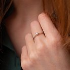 Помолвочное золотое кольцо с бриллиантом кб0400z от ювелирного магазина Оникс - 2