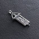 Серебряная ладанка "Божья матерь" с чернением 13602 от ювелирного магазина Оникс