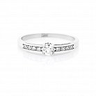 Помолвочное золотое кольцо с бриллиантами JR85105 от ювелирного магазина Оникс - 2