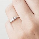 Золотое кольцо (бриллианты) R0900 от ювелирного магазина Оникс - 1