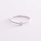 Помолвочное золотое кольцо с бриллиантами 227581121 от ювелирного магазина Оникс - 5