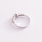 Помолвочное кольцо из золота (бриллианты) JR99580 от ювелирного магазина Оникс - 4